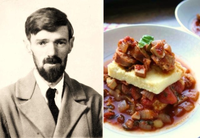 D.H. Lawrence - Polenta with Sausage Ragu