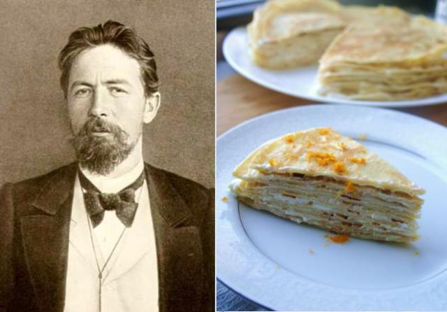 Anton Chekhov: Crepe Cake with Orange Honey Filling