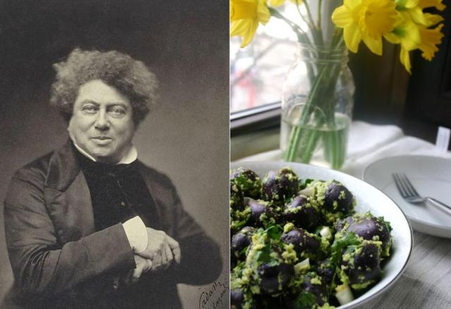 Alexandre Dumas - Potato Salad with Spring Onion Pesto