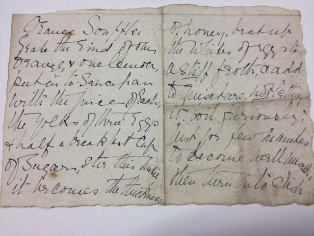 Mansfield Orange Souffle Recipe