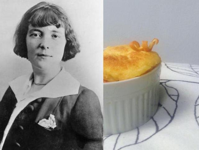 Katherine Mansfield: Orange Soufflé with Sherry Syrup