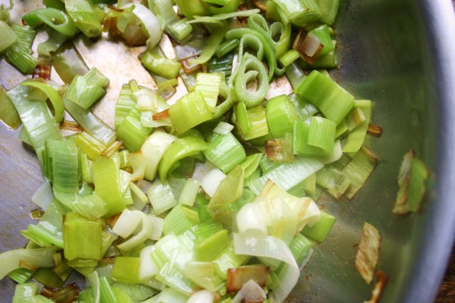 Cheddar Leek Corn Pudding Recipe