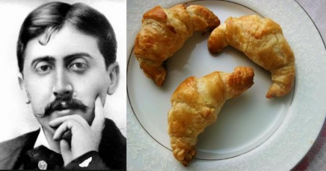 Marcel Proust - Quick Croissants with Coffee Glaze