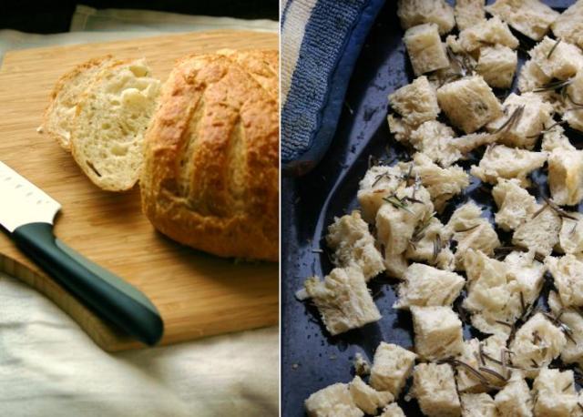 Rosemary Bread Pudding Recipe