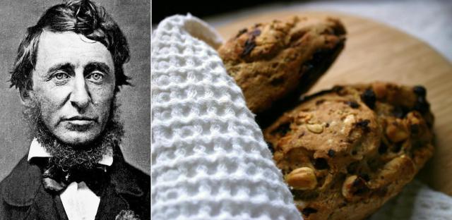 Henry David Thoreau - Hazelnut Raisin Bread