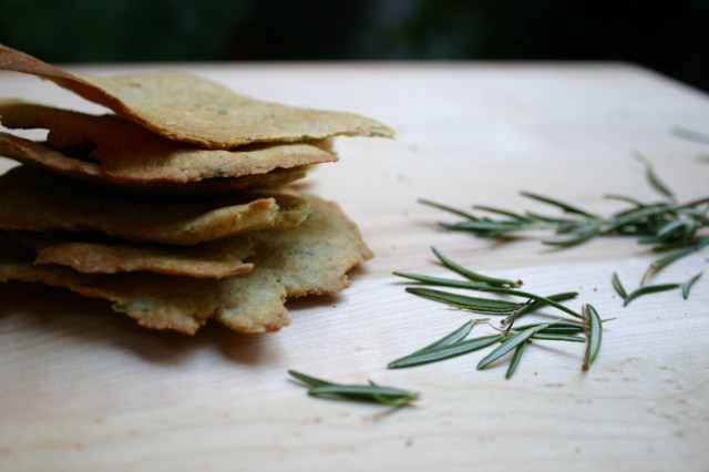Rosemary Sea Salt Cracker Recipe