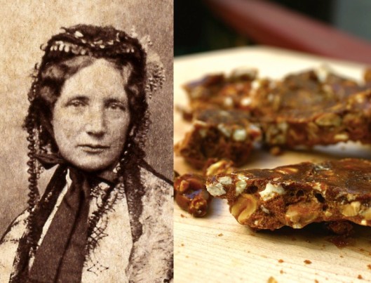 Harriet Beecher Stowe: Maple Popcorn Peanut Brittle