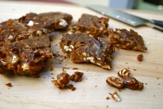 Maple popcorn peanut brittle recipe