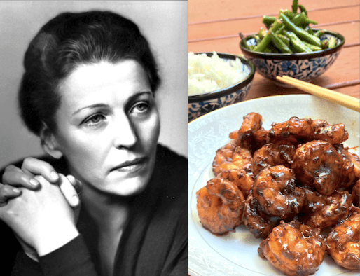 Pearl S. Buck: Stir-Fried Shrimp and Garlic Green Beans